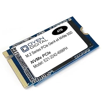 Amazon.com: Oyen Digital 4TB M.2 2242 NVMe PCIe 3D TLC SSD